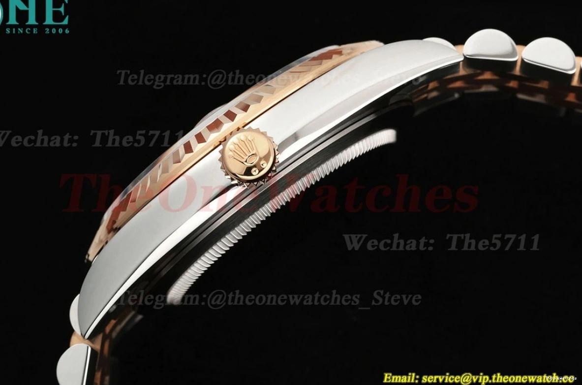 EWEF 41mm Datejust RG Dia Jub A3235 SS 126331 Brown 1224